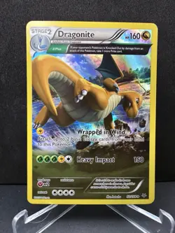 Pokemon TCG Dragonite Roaring Skies Reverse Holo Rare Card 52/108 - Image 1