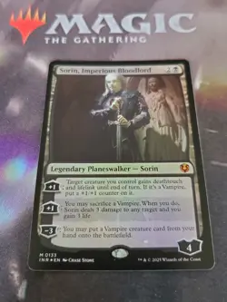 Mtg. Sorin, Imperious Bloodlord. Foil. Innistrad Remastered. PF - Image 1