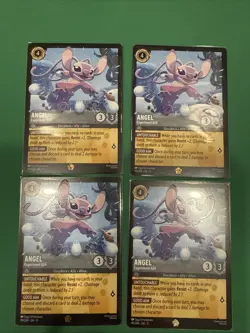 Angel - Experiment 624 191/204 Legendary Winterspell Lorcana Playset (4 Cards) - Image 1