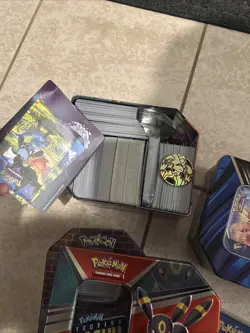 Vintage To New Pokemon Lot Of Bulk Cards 4 Full Tins - Image 5