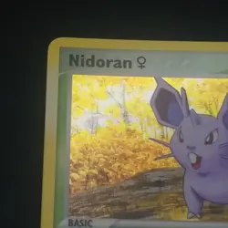 NIDORAN 70/112 - REVERSE Holo - Fire Red & Leaf Green Pokemon Card - NM/M - Image 2