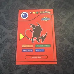 CARD POKEMON POKEDEX EC VOL. I #026 Raichu 2023 Kanto PERU South America TCG - Image 2