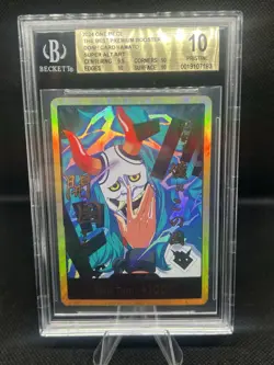 DON!! Card (Yamato) (Gold) Premium Booster -The Best- Vol. 2- BGS 10 Error Label - Image 1