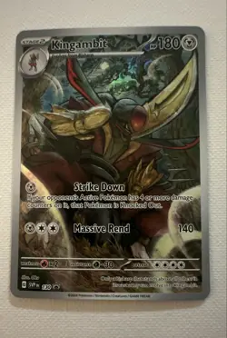 Kingambit 130 Sv: Scarlet & Violet Promo Cards Holo - Image 1