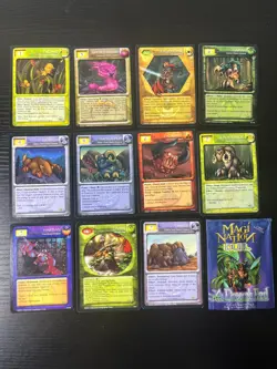 MAGI-NATION DUEL DREAM'S END booster pack with 11 cards 2001 - Image 1