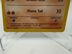 Ponyta - 1ST EDITION - SHADOWLESS - 1999 BASE SET card # 60/102 - LP - Image 3