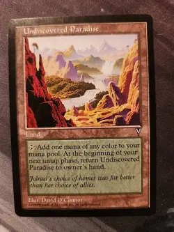 MTG UNDISCOVERED PARADISE - VISIONS - Image 1