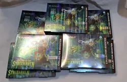 *In Hand Magic: The Gathering Secrets of Strixhaven Collector Booster 7 Box Lot - Image 1