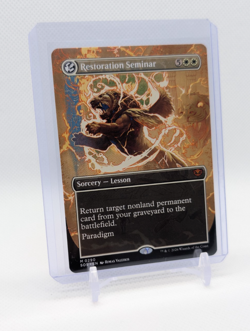 MTG - Restoration Seminar - Borderless Mythic #290 - Secrets of Strixhaven NM - Image 1