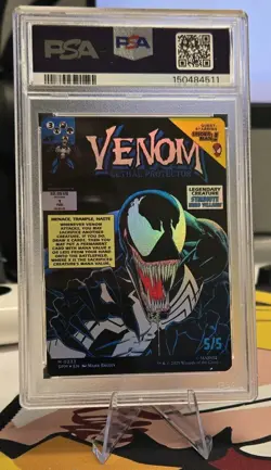 2025 MTG Marvel's Spider-Man Eddie Brock/ Venom, Lethal Protector PSA 10 #233 - Image 2