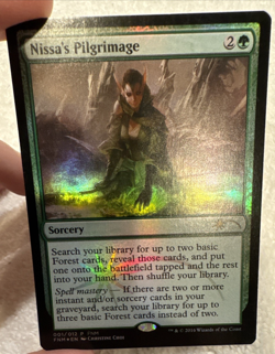 Nissa's Pilgrimage FNM Promos Foil 001/012 NM - Image 1