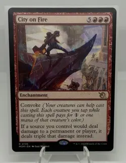 City on Fire R March of the Machine 135 NM - Image 1