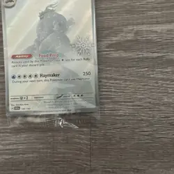 Pokemon TCG Crabominable 149/142 Holiday Calendar Illustration Rare Sealed - Image 3