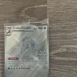 Pokemon TCG Crabominable 149/142 Holiday Calendar Illustration Rare Sealed - Image 4