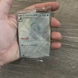 Pokemon TCG Crabominable 149/142 Holiday Calendar Illustration Rare Sealed - Image 5