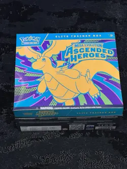Pokemon Ascended Heroes ETB SEALED Mega Evolution N's Zekrom Promo ✅ Fast Ship - Image 1