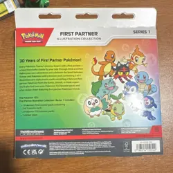 Sealed Pokemon First Partner Illustration Collection Series 1 Promo Booster Box - Image 2