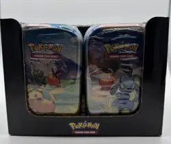 Pokemon Ascended Heroes MINI TINS Sealed 10x Tins 2 Complete Art Sets w/ display - Image 3