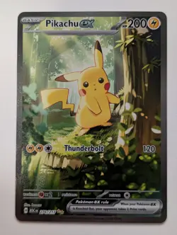 Pikachu EX 276/217 Special Illustration Rare Ascended Heroes English Pokemon NM - Image 1