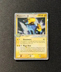 Pokemon EX DEOXYS - 101/107 Manectric ex - Ultra Rare Holo - ENG - Near Mint - Image 3