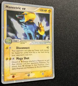 Pokemon EX DEOXYS - 101/107 Manectric ex - Ultra Rare Holo - ENG - Near Mint - Image 5