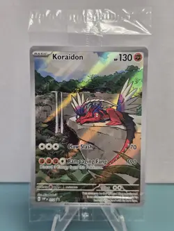 Pokemon TCG Koraidon SVP 014 Sealed Black Star Promo Holo - Image 1