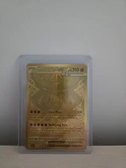 Pokemon Mega Zygarde ex Gold Hyper Rare 124/088 Perfect Order - Image 1