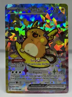 RAICHU ALOLAN 2026 - NON TCG / FAN ART JAPANESE POKEMON ARTWORK - Image 1