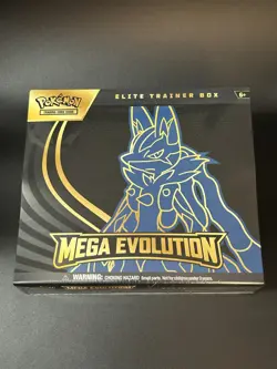 Pokemon TCG Mega Evolution Mega Lucario Elite Trainer Box ETB NEW Factory Sealed - Image 1