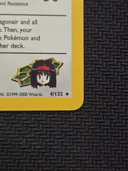 Erika's Dragonair 4/132 Gym Heroes Holo Rare Unlimited Pokemon TCG MP - Image 5