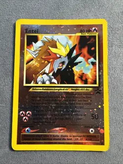 Pokemon Entei 34/53 Wotc Promo Reverse Holo With Swirl🚨 🍥 - Image 1