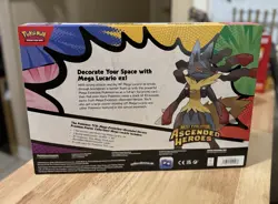 Pokemon TCG: Ascended Heroes Premium Poster Collection Mega Lucario Sealed Box - Image 2