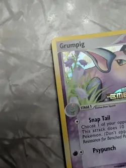 Pokemon Grumpig 30/106 EX Emerald Reverse Holo Stamped NM-MINT - Image 3