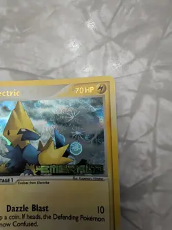 Manectric 16/106 EX Emerald Reverse Holo Stamped Pokemon 2005 - Image 5