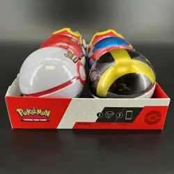 Poke Ball Tin Display Q4 6x Balls 18x Packs Great Repeat Ultra Premier Pokemon - Image 3