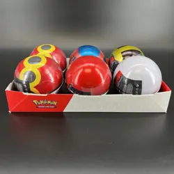 Poke Ball Tin Display Q4 6x Balls 18x Packs Great Repeat Ultra Premier Pokemon - Image 4