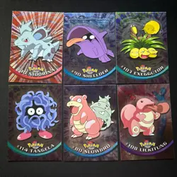 Pokemon Topps Foil Holo Lot 2000 Foil, NM Very Clean Includes Slowbro And More - Image 1