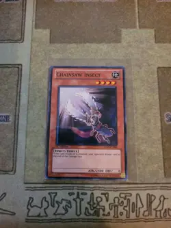 YUGIOH CHAINSAW INSECT 5DS3-EN008 COMMON 1ST ED NM - Image 1