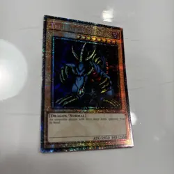 Near Mint, English Yu Gi Oh Tri-Horned Dragon - RA05-EN001 - Starlight Rare - 1s - Image 1