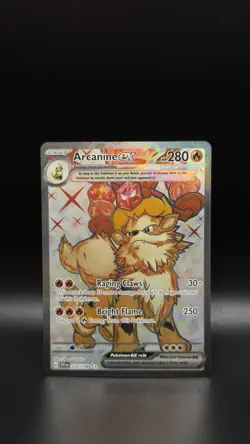 Arcanine Ex - 224/198 - Pokemon Scarlet & Violet Base Full Art Card NM - Image 1