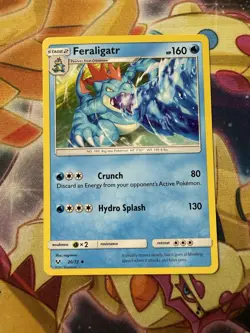 Feraligatr 20/73 Shining Legends Pokemon Card NM - Image 1