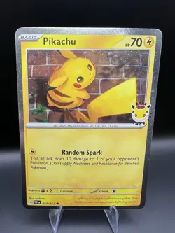 Pikachu (Pokemon Day 2026) 051/162 Miscellaneous Cards & Products Holo - Image 2