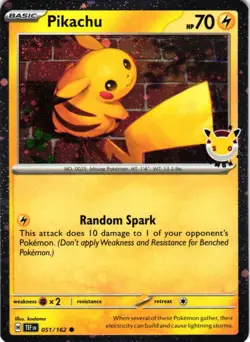 Miscellaneous Cards & Products #051/162 Pikachu (Pokemon Day 2026) - Image 1