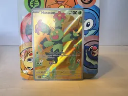 Maractus 093/086 Illustration Rare Foil | SV Black Bolt | Pokemon Card TCG - Image 1