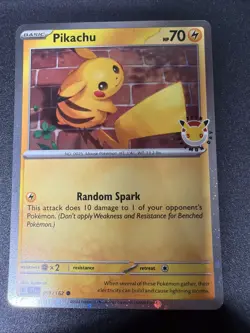 Pikachu (Pokemon Day 2026) 051/162 Miscellaneous Cards & Products Holo - Image 1