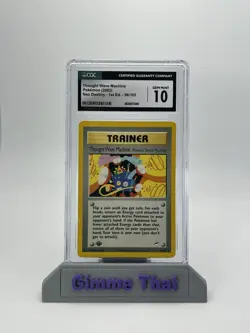Thought Wave Machine 96/105 1st Edition Neo Destiny Vintage Pokemon Card CGC 10 - Image 1