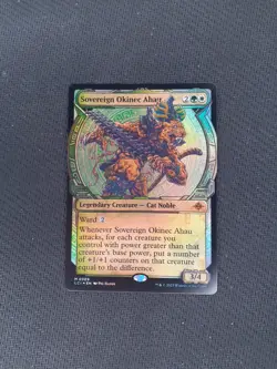 SHOWCASE FOIL Sovereign Okinec Ahau - LCI - NM - MTG - Magic: The Gathering - Image 1
