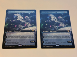 2X Uthros Research Craft Extended Art Regular - Edge Of Eternities Commander MTG - Image 1