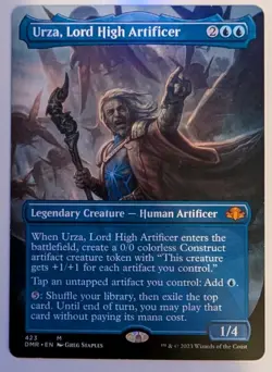 Urza, Lord High Artificer (Borderless) DMR #423 LP - Image 1
