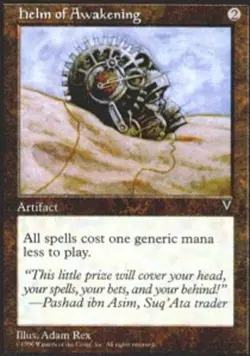 1x Helm of Awakening Heavy Play MTG Magic - Kid Icarus - - Image 1